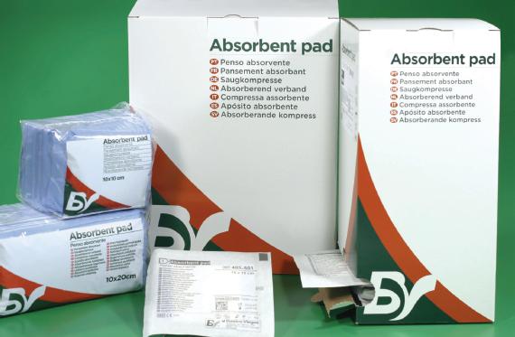 Pensos Absorventes Esterilizados